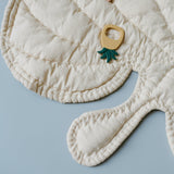 Nofred Sand Leaf Blanket close up