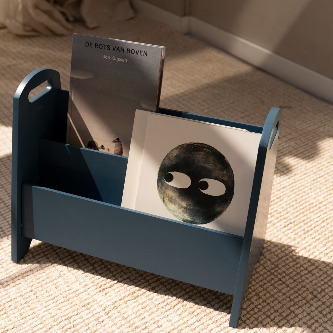 Nofred Blue Bookholder with 2 books