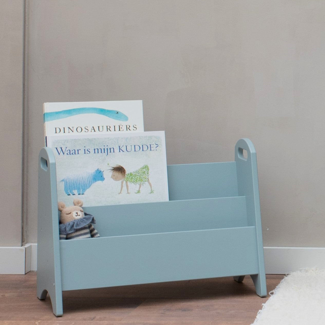 Nofred Olive Green Bookholder with two kids books