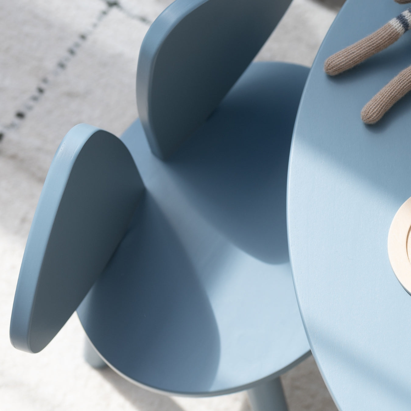 Nofred Blue Mouse Chair close up