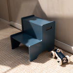 Nofred Blue Step Up Stool  in the room