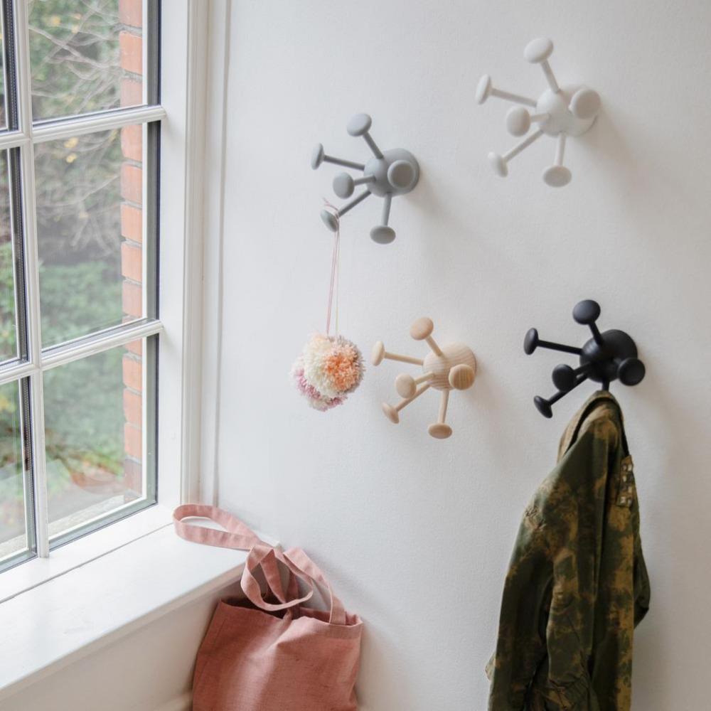 Nofred Ash Bug Wall Hook on the wall