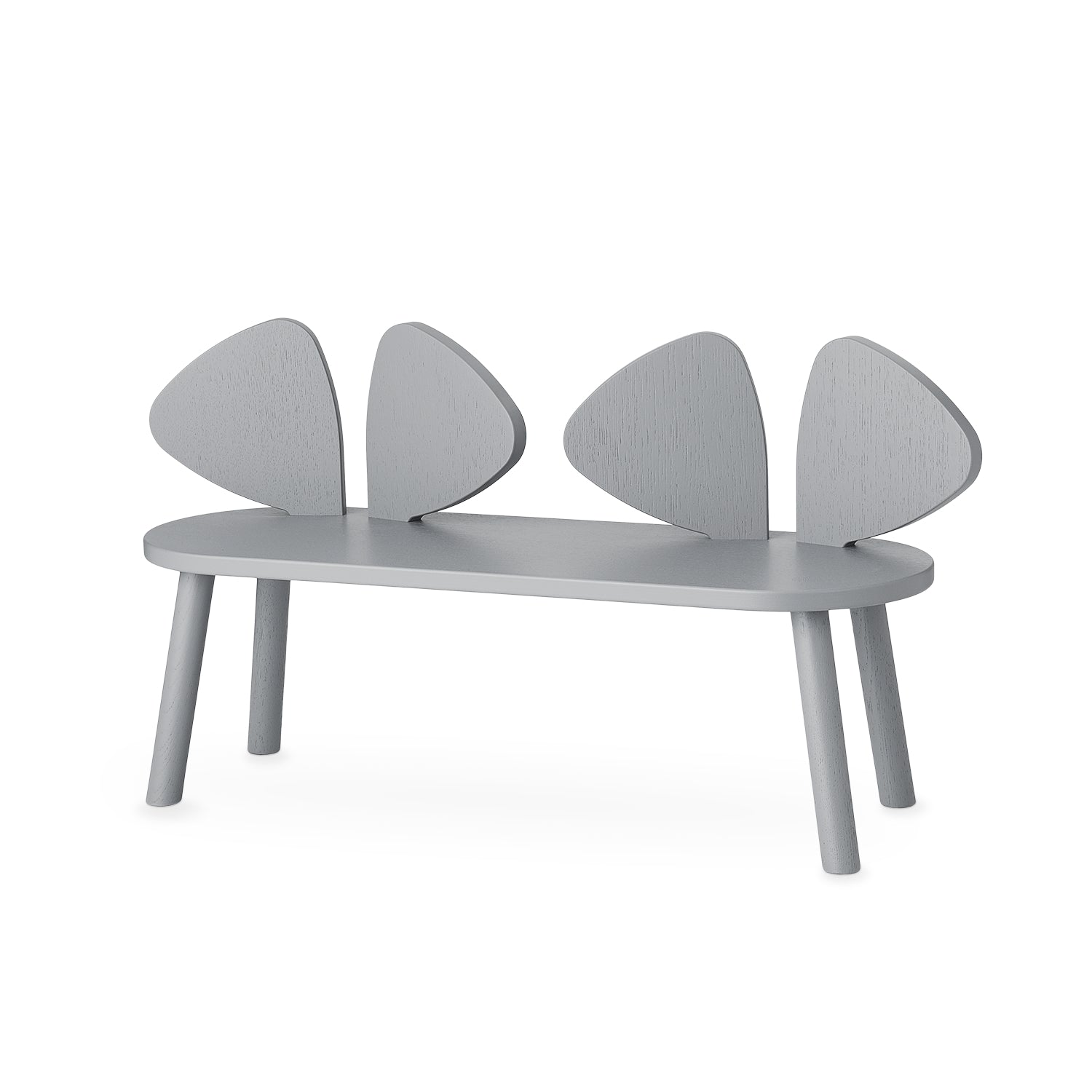Nofred Grey Mouse Bench