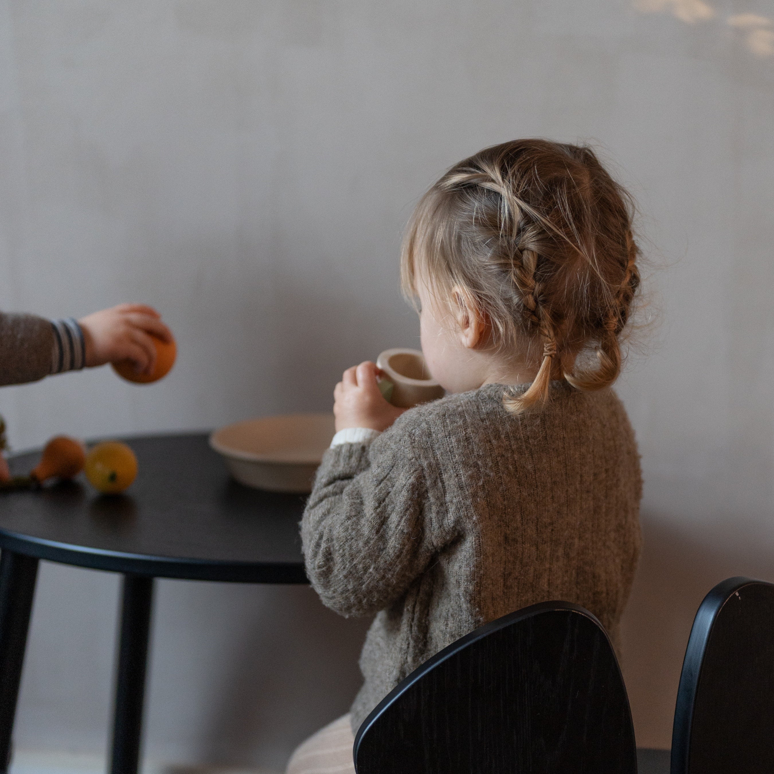 Kid at a Nofred Black Mouse Table