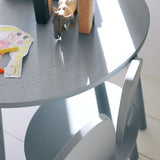 Nofred Grey Mouse Table close up