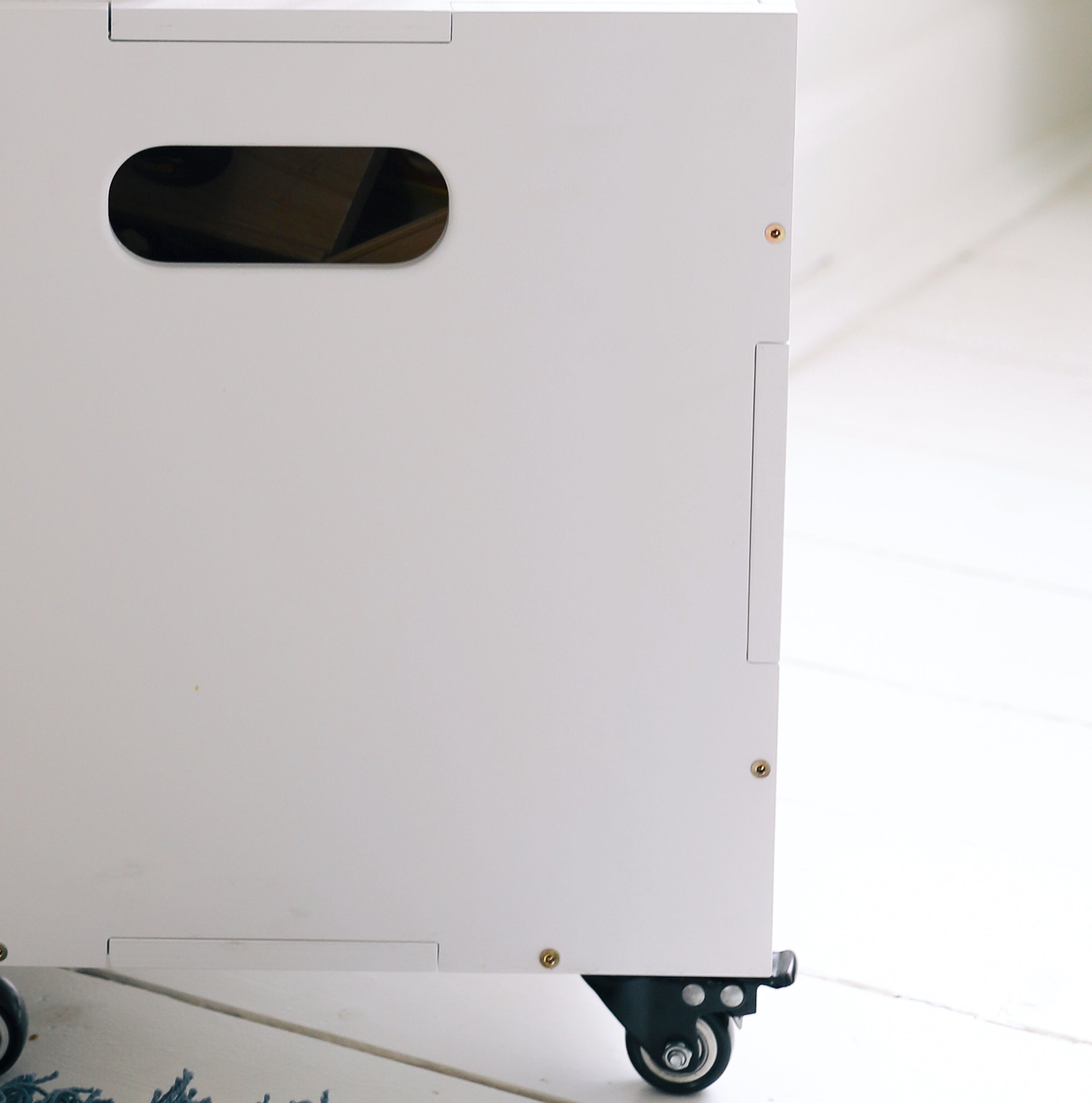Nofred Black Wheels for wooden cube storage box
