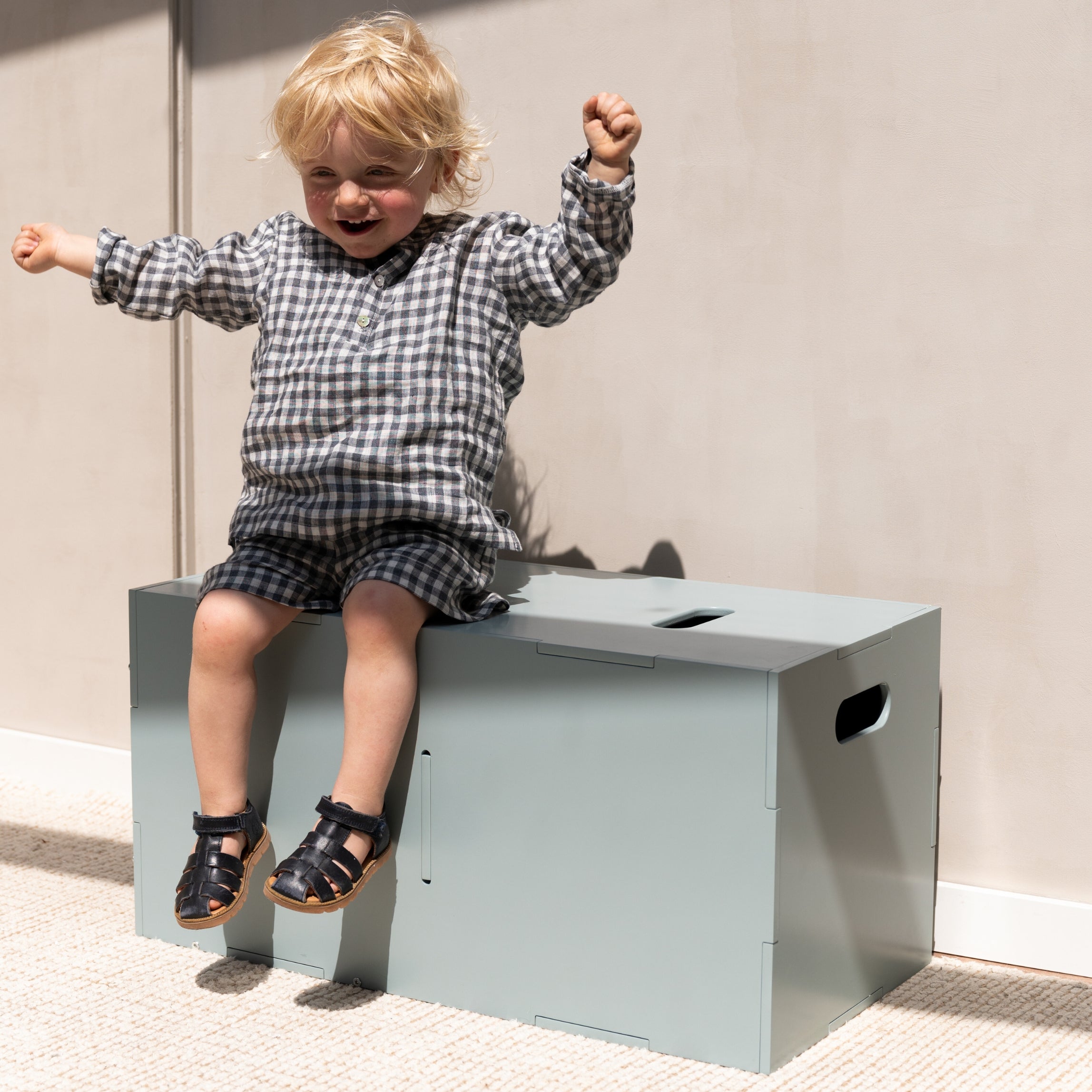Nofred Cube Long Storage as a bench