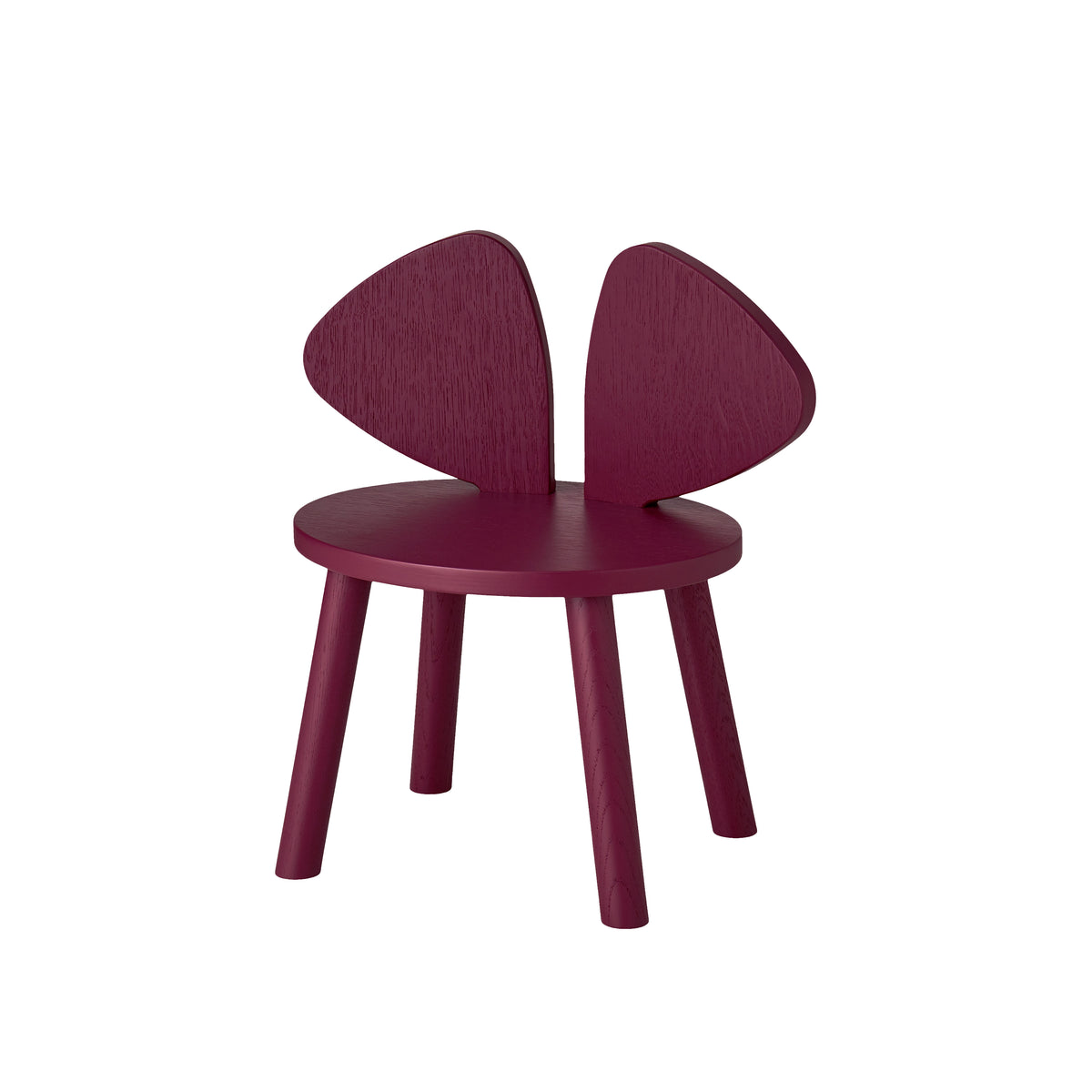 Mouse Chair - Burgundy Red - Nofred