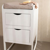 Nofred White Changing Table from up-front