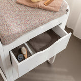 Nofred White Changing Table close-up