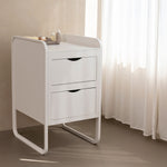 Nofred White Changing Table in the room