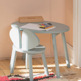 Ensemble chaise et table souris
