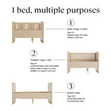 Nofred Baby & Jr. Bed Oak guide