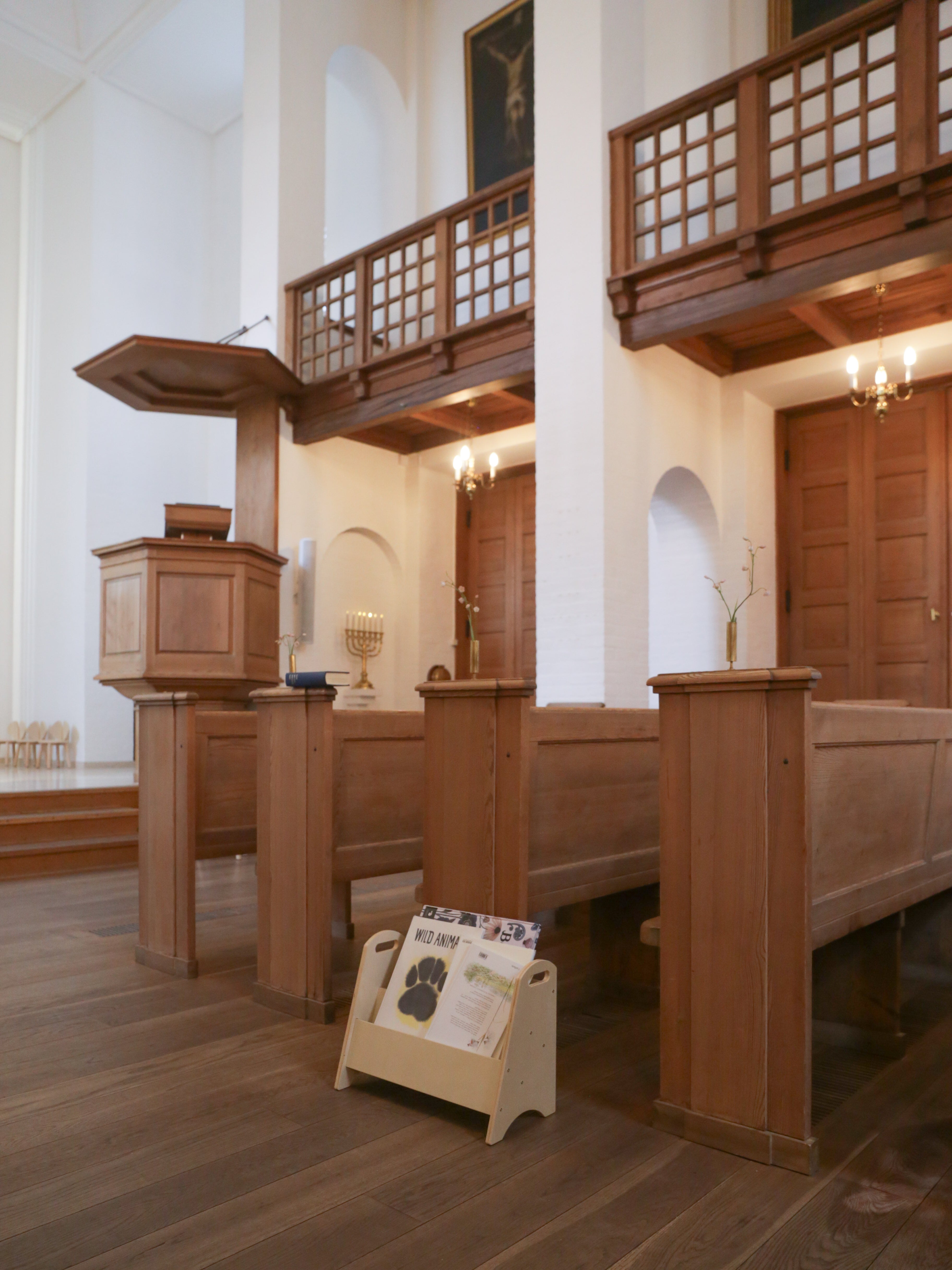 kids furniture in church setting