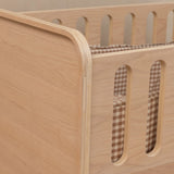 Nofred Baby & Jr. Bed Oak details