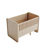 Nofred Baby & Jr. Bed Oak packshot from above 2 sides up