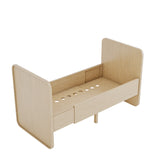 Nofred Baby & Jr. Bed Oak packshot from above sides down