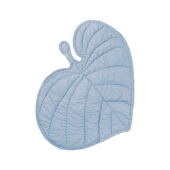 Nofred Blue Leaf Blanket