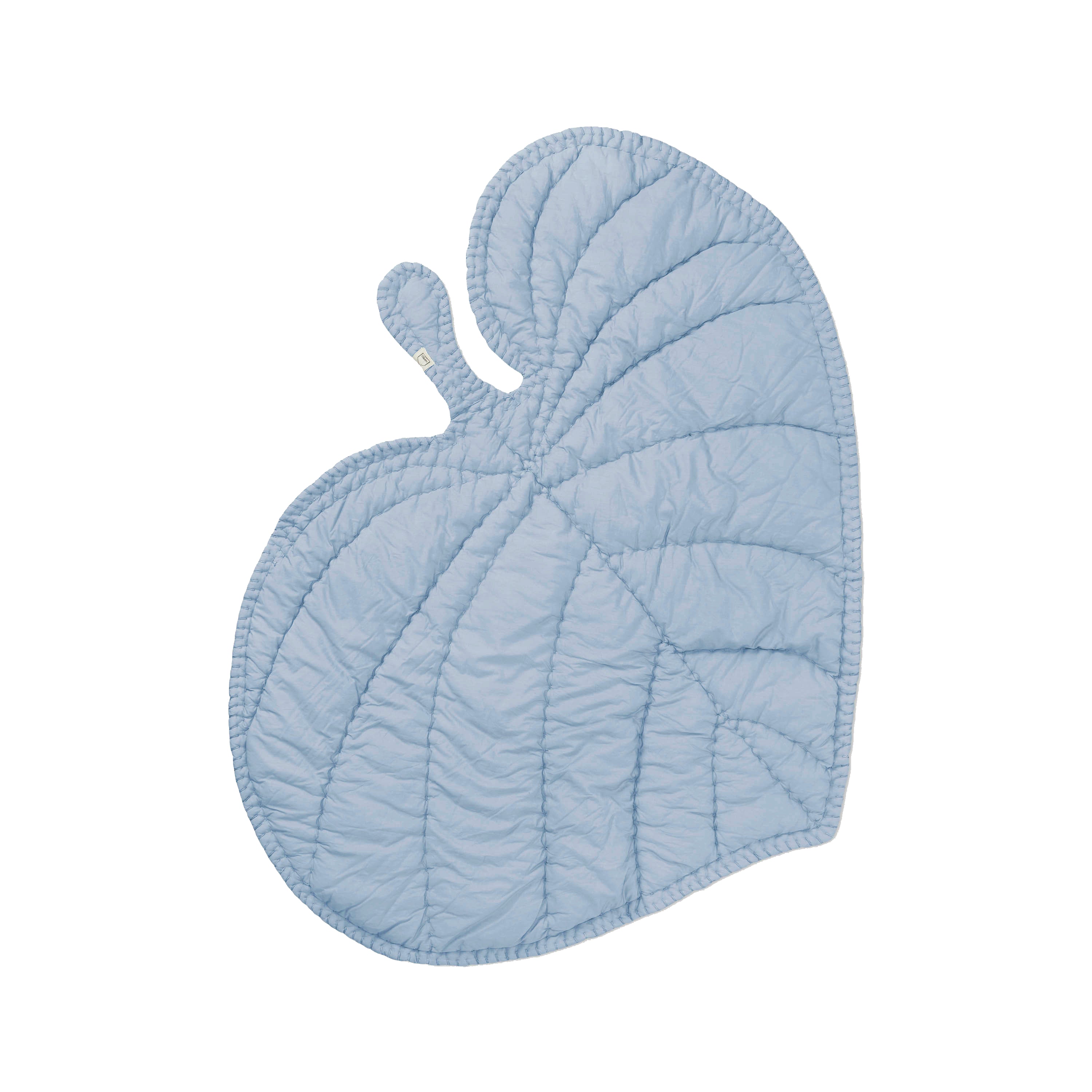 Nofred Blue Leaf Blanket
