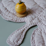 Nofred Lilac Leaf Blanket close up