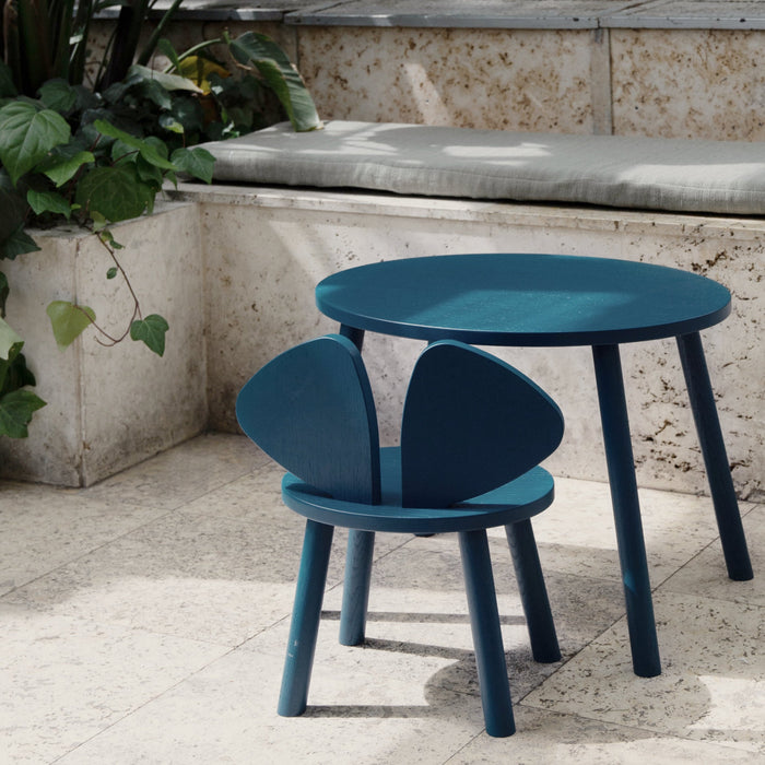 Blue boy table and chair set for every toddler