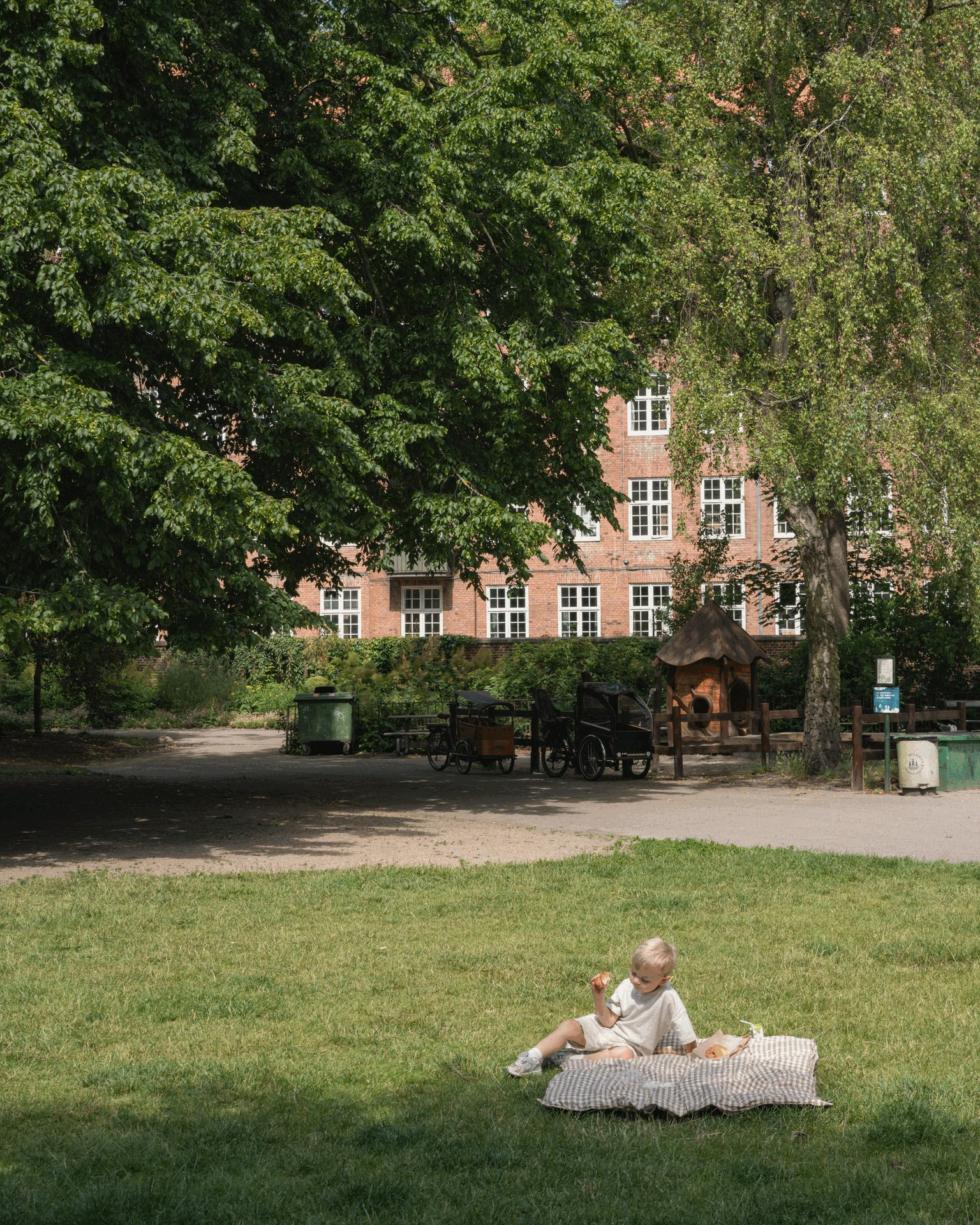GIF with Copenhagen summer photos