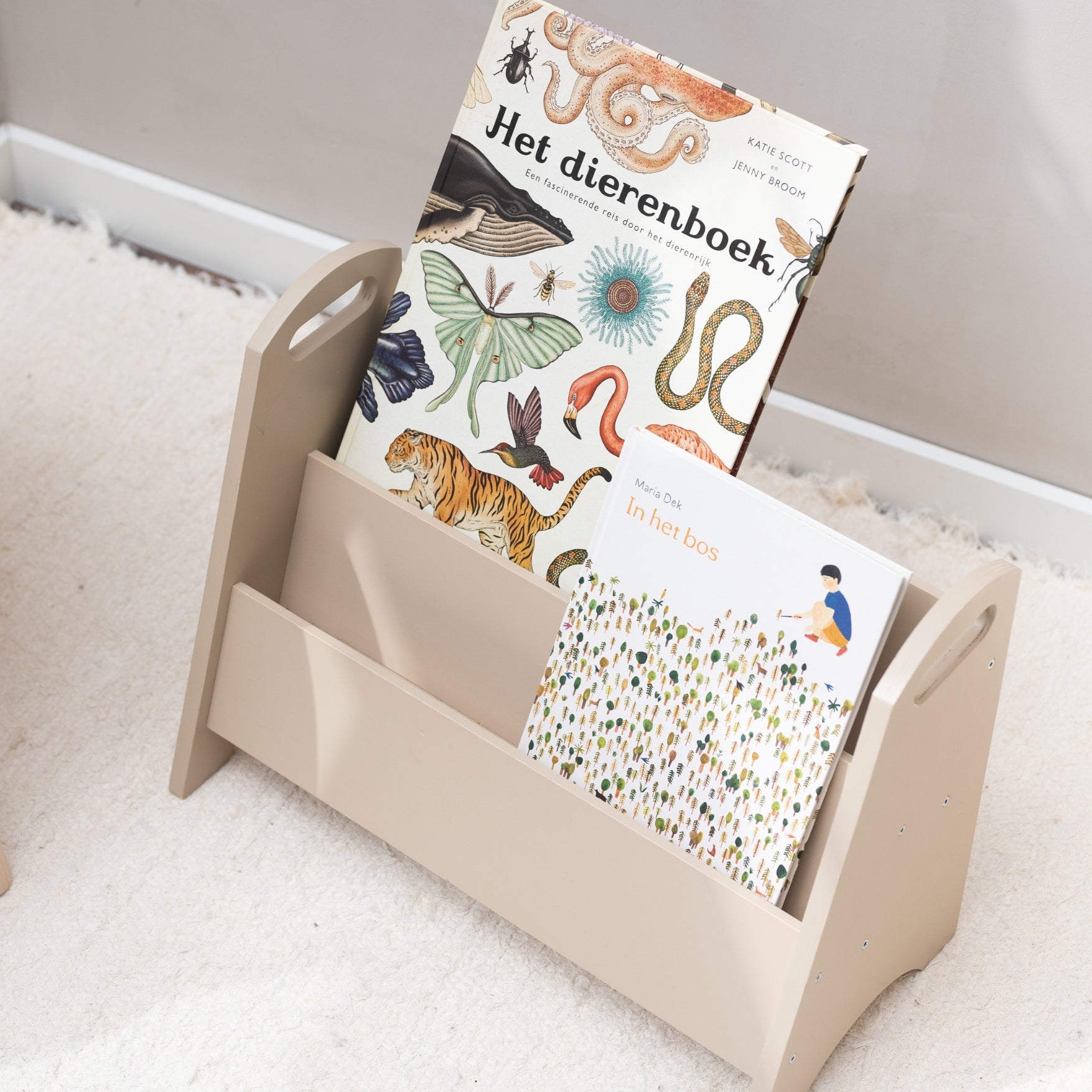 Nofred Beige Bookholder for kids books