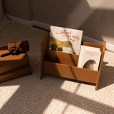 Nofred Brown Bookholder with kids books