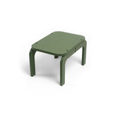 Green stool on a white background