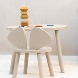 Nofred Beige Mouse Chair with complementing Mouse Table