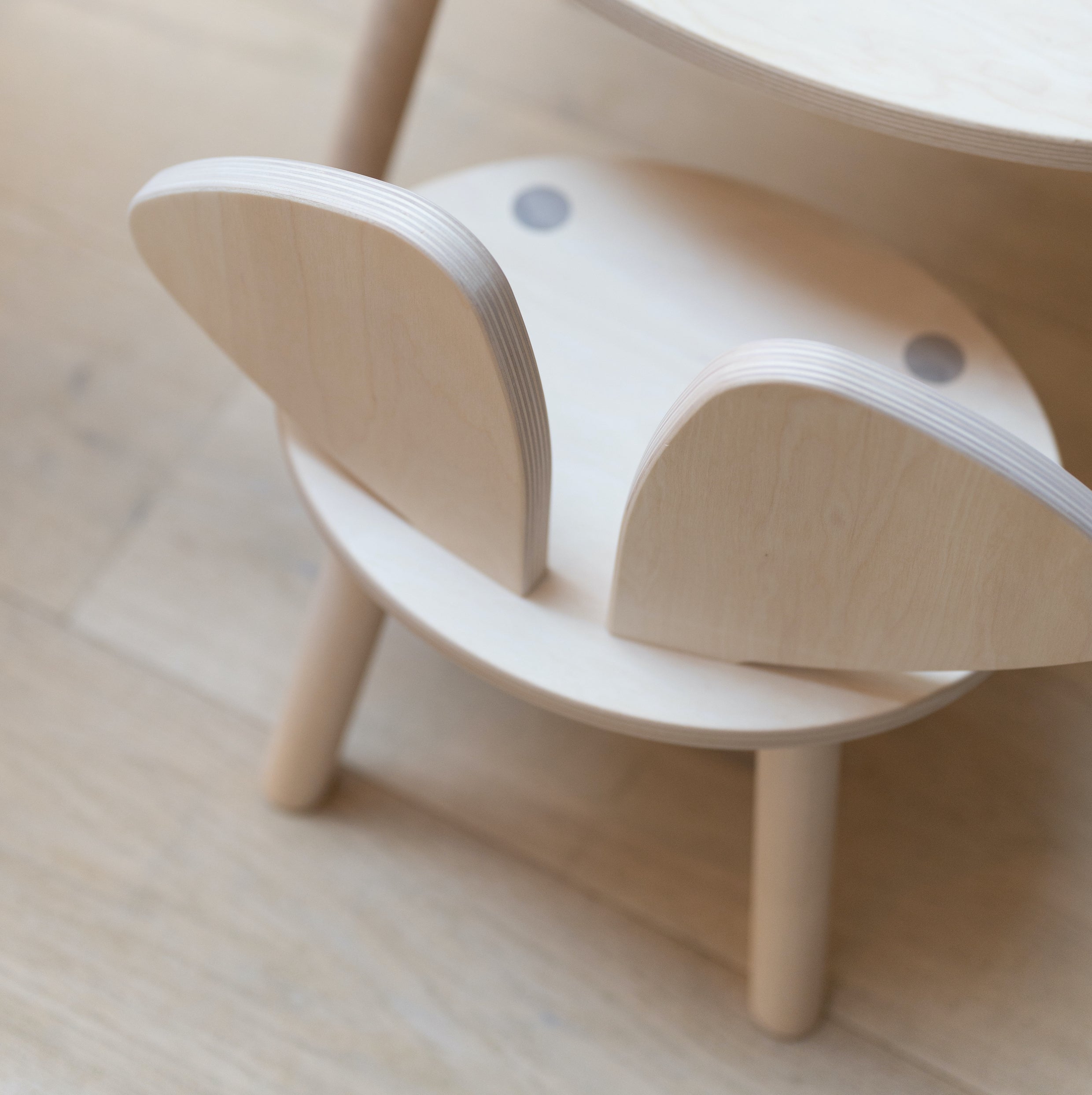 Nofred Birch Mouse Chair from above