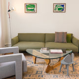 Nofred Grey Mouse Chair in living room