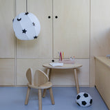 Nofred Oak Mouse Chair with a complementing Mouse Table