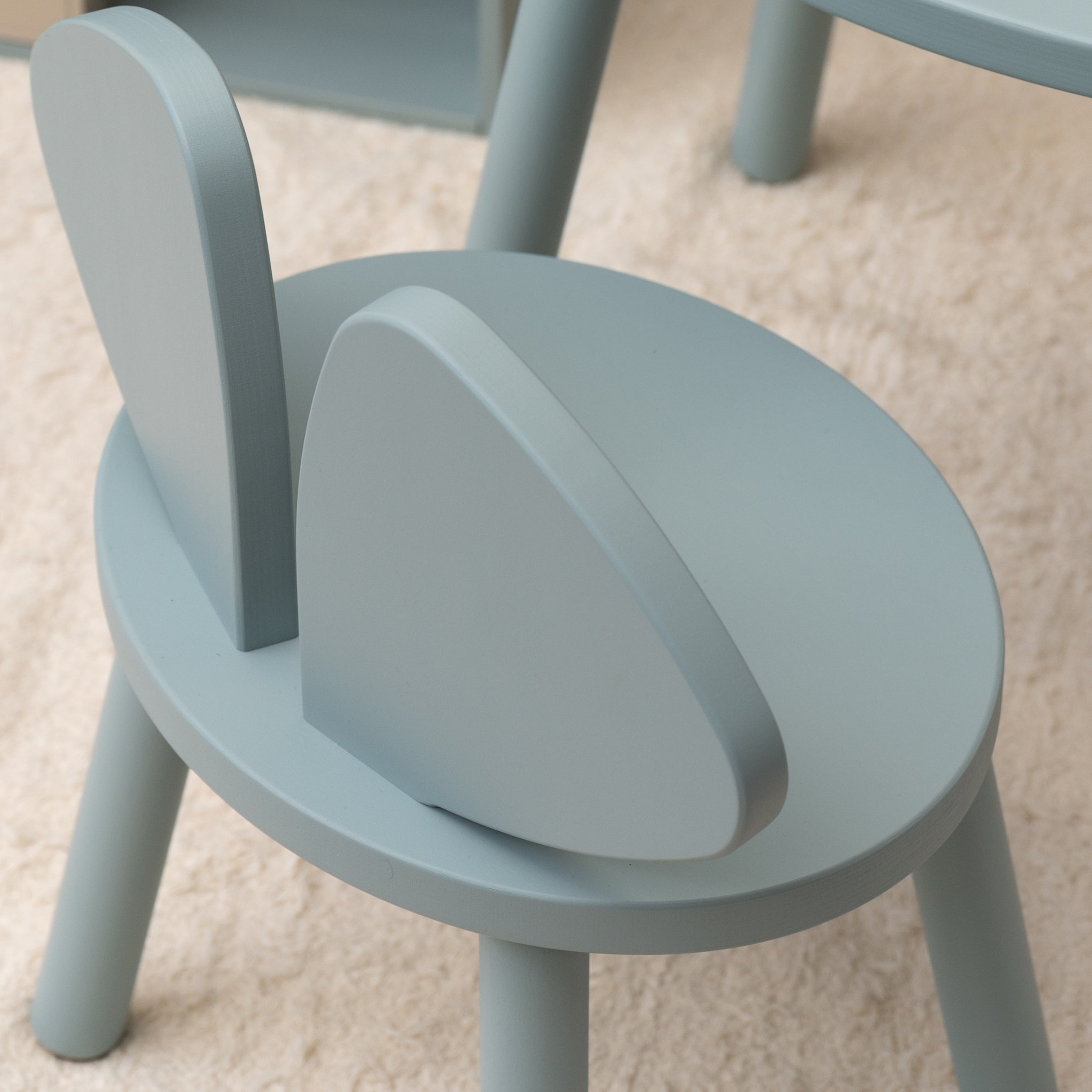 Nofred Olive Green Mouse Chair close up