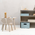 Nofred Beige Mouse Chair and Table Set in the room