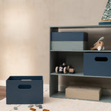 Nofred Blue Kiddo Box in the shelving system