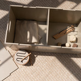 Nofred Beige Cube Long Storage open