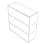 Nofred Birch Kiddo Shelving assembling schema