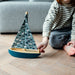 wooden sail boat for play