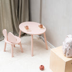 Nofred Rosa Mouse Chair and Table Set from above