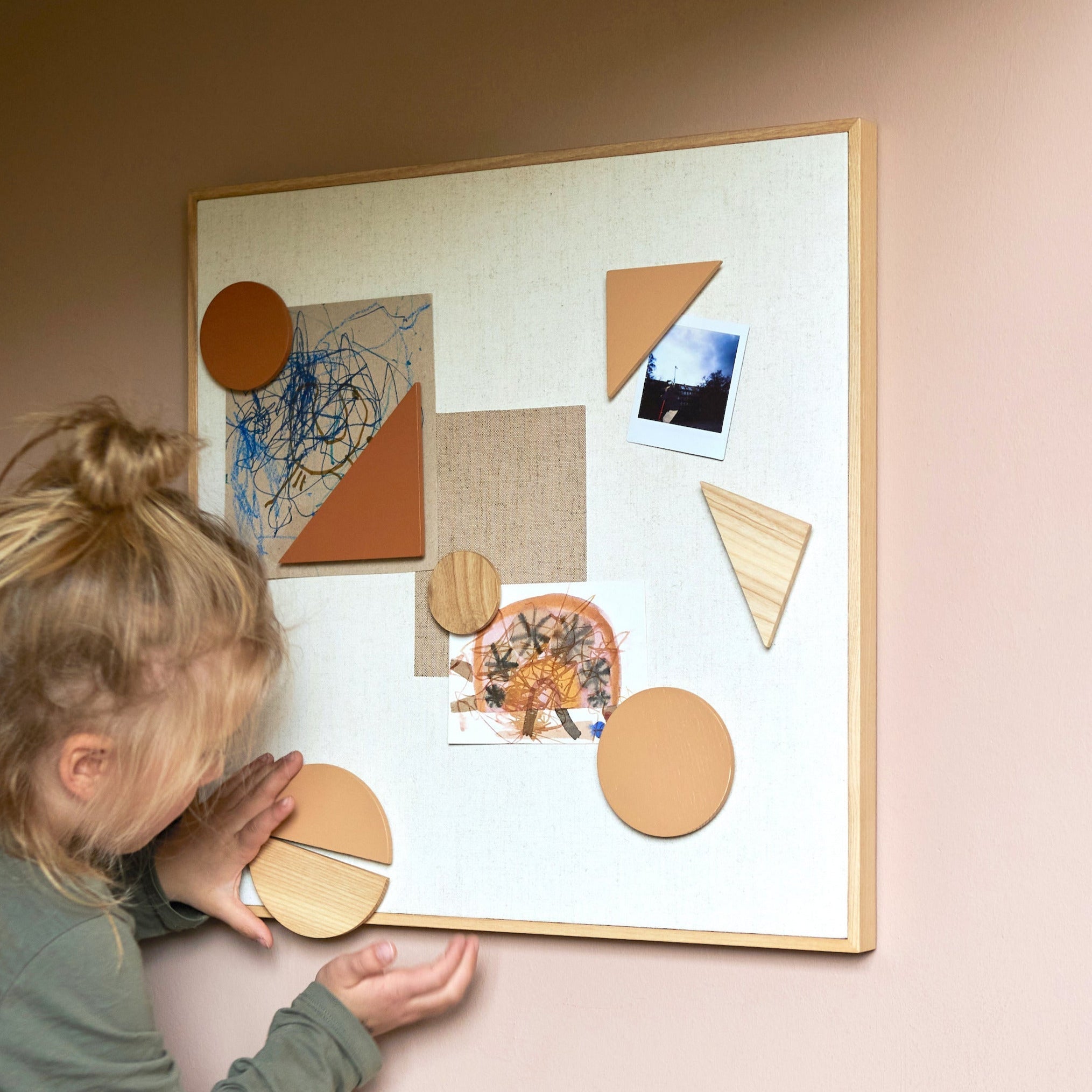 Nofred Sand Noticeboard on the wall