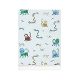 Nofred Monkey Fun Blue Kids Wallpaper