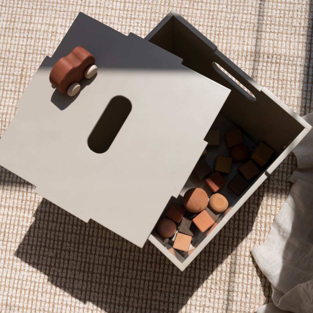 Nofred Beige Cube Storage closed