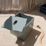 Nofred Olive Green Cube Storage open
