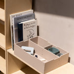 Nofred Beige Kiddo Tool Box in shelving system
