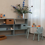 Nofred Olive Green Kiddo Tool Box inside shelving system