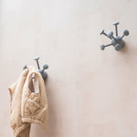 Nofred Grey Bug Wall Hook in the hallway