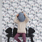Nofred Toucan Kids Wallpaper in the room