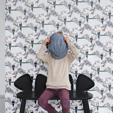 Nofred Toucan Kids Wallpaper in the room