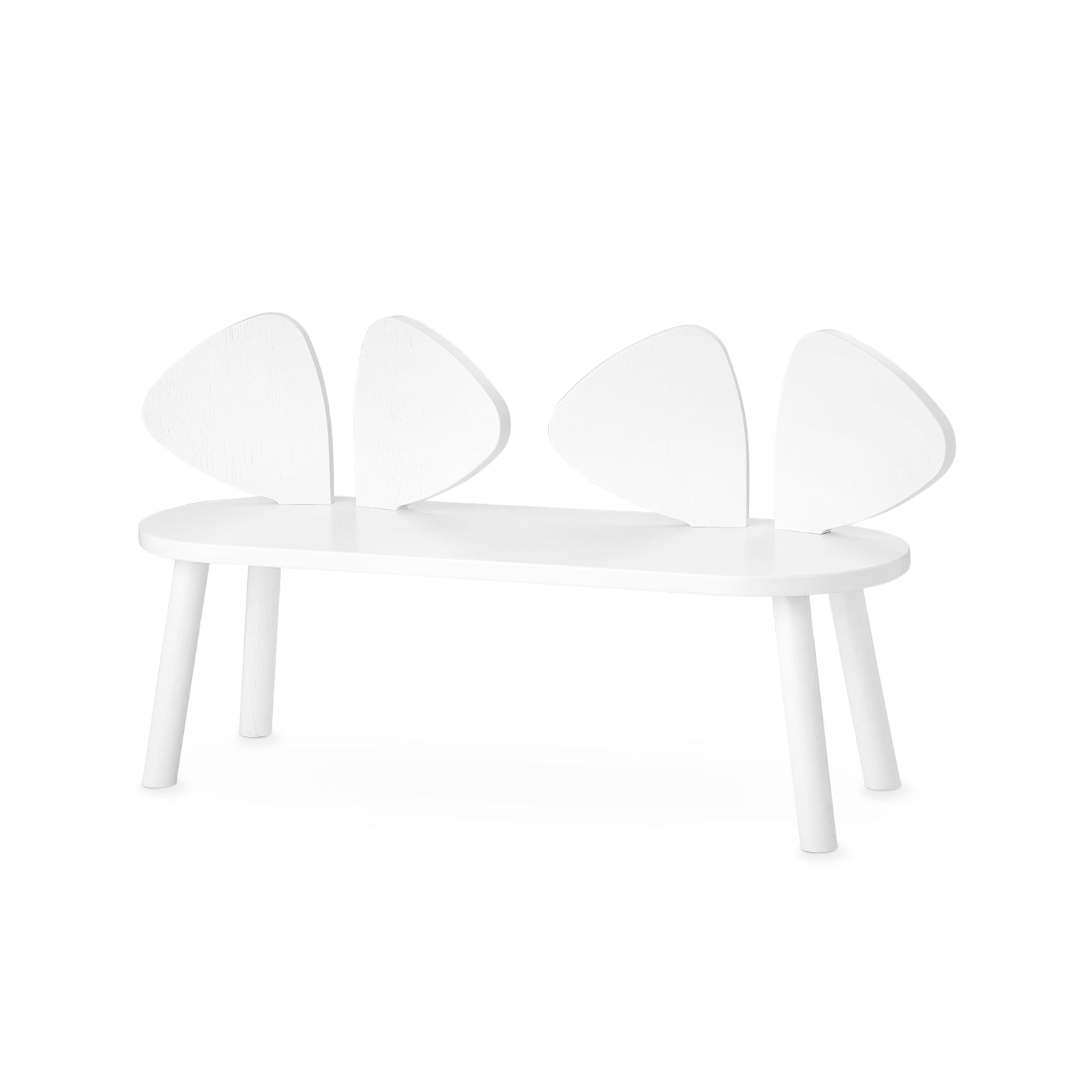 Nofred White Mouse Bench